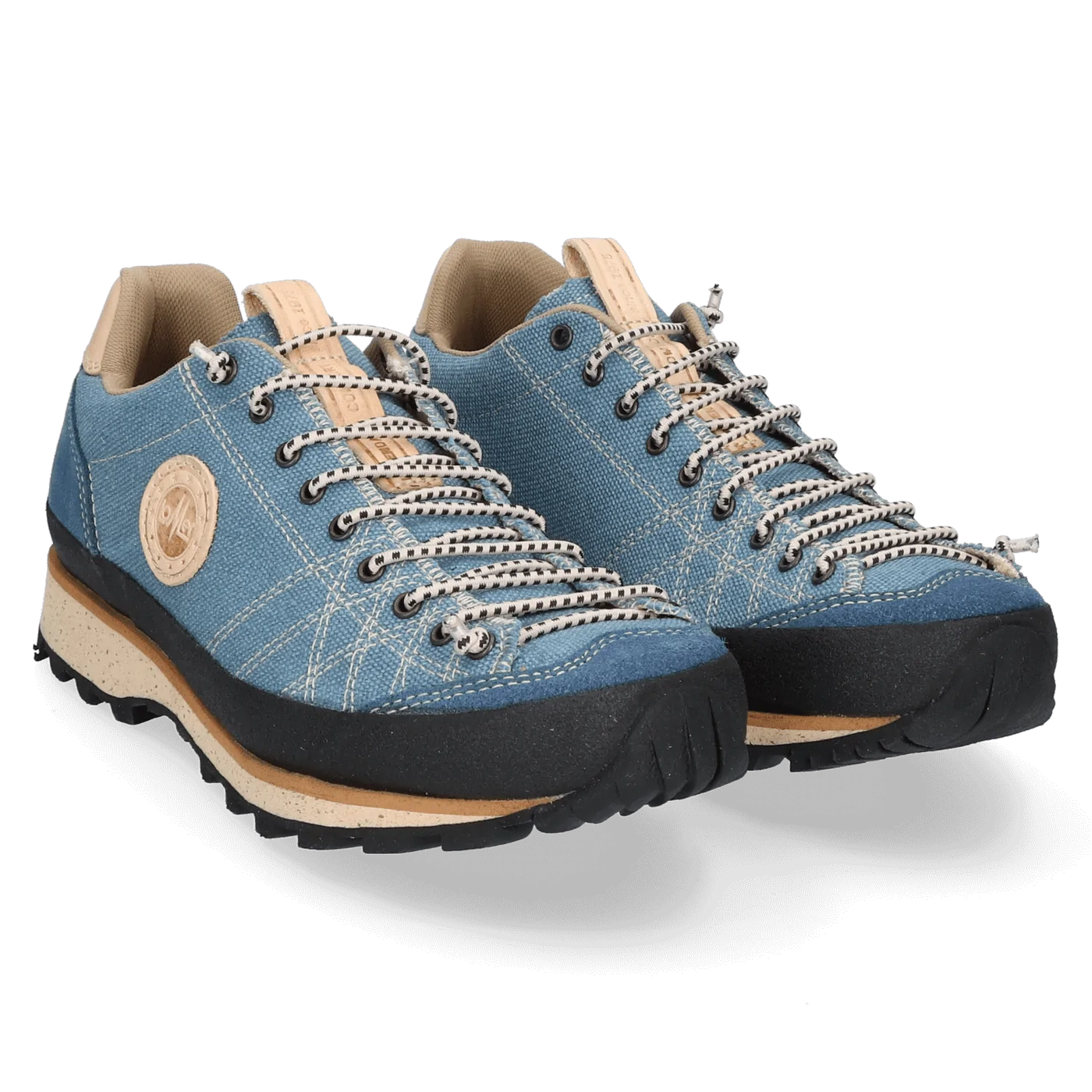 Lomer - Wandelschoenen Bio Naturale Canvas - Jeans - Shoesheaven.eu