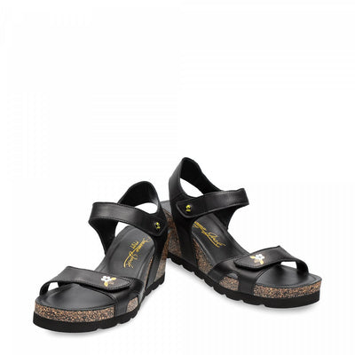 Panama Jack - Sandaal Vila Blossom B1 - Zwart