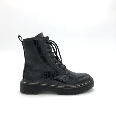 BOOTS CROCO 50BLACK